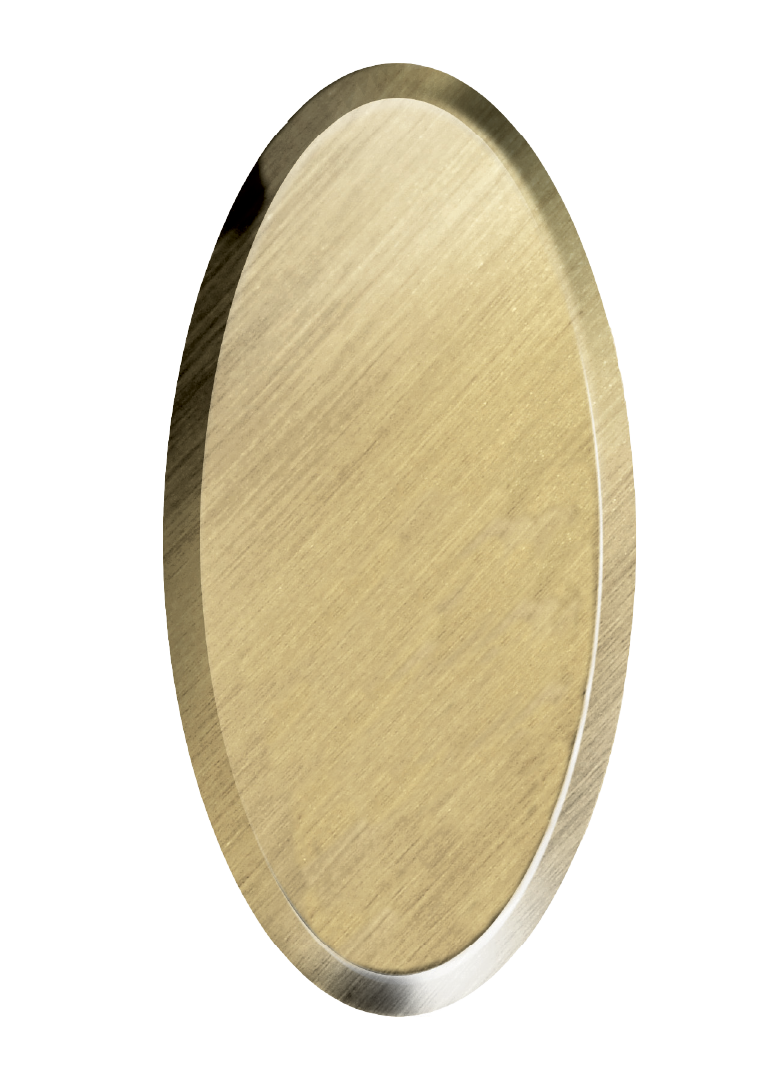 Brushed Brass Finish